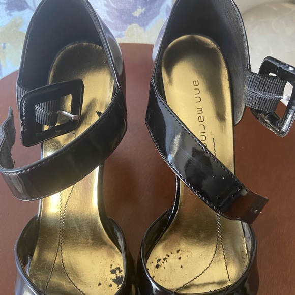 Black Heel Sandals - Picture 3 of 9